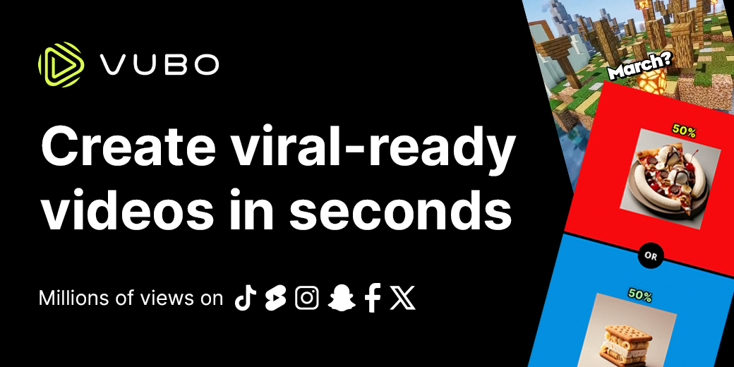 Vubo AI community - Join creators using AI video generation technology